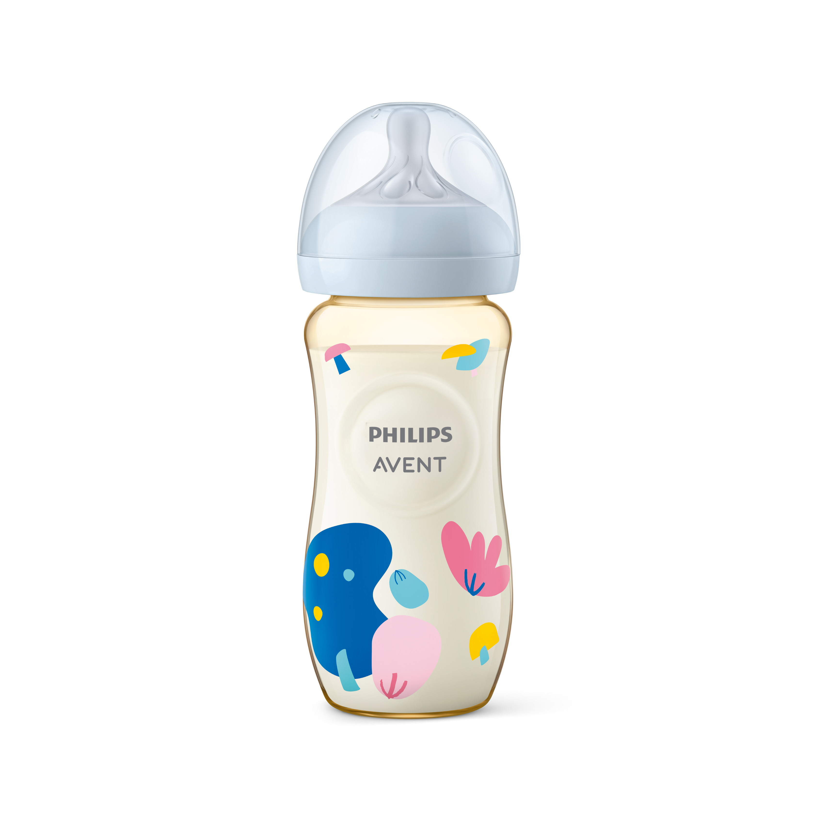 Philips Avent｜飛利浦新安怡自然吸吮PPSU奶瓶 奶嘴6月+(快流量) 11oz/330ml 促銷組 +手柄