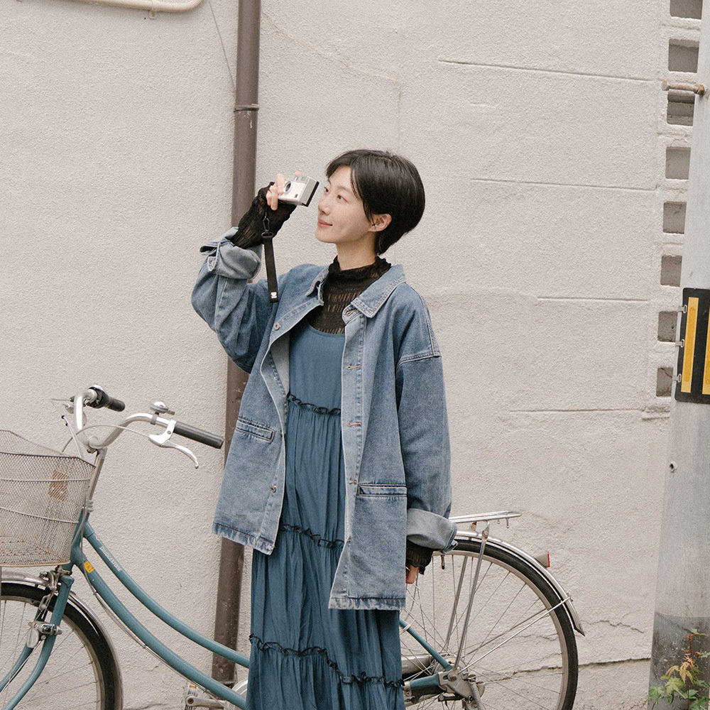 Wrinkled ruffled sheer high collar long sleeve top (seven colors available)S/M【01099136】in stock+pre-order