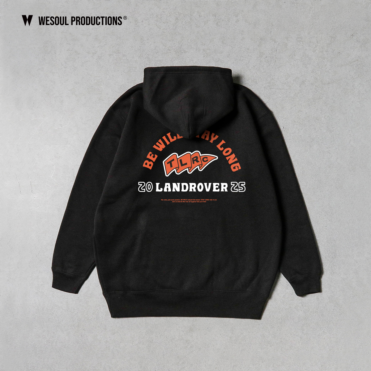 2025 LAND ROVER內刷毛帽Ｔ- TLRC旗幟款