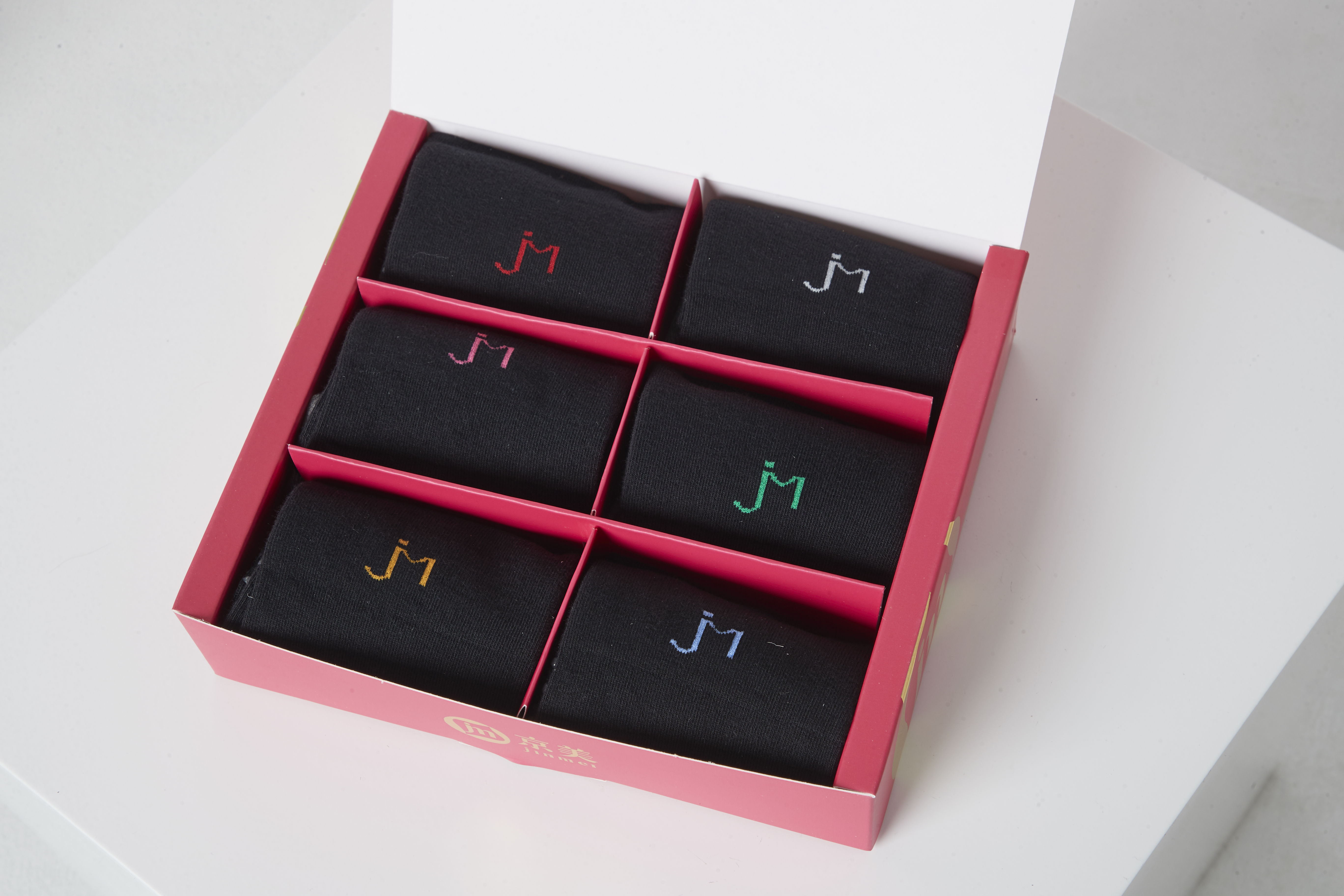 【京美】能量健康按摩襪禮盒(六雙入)