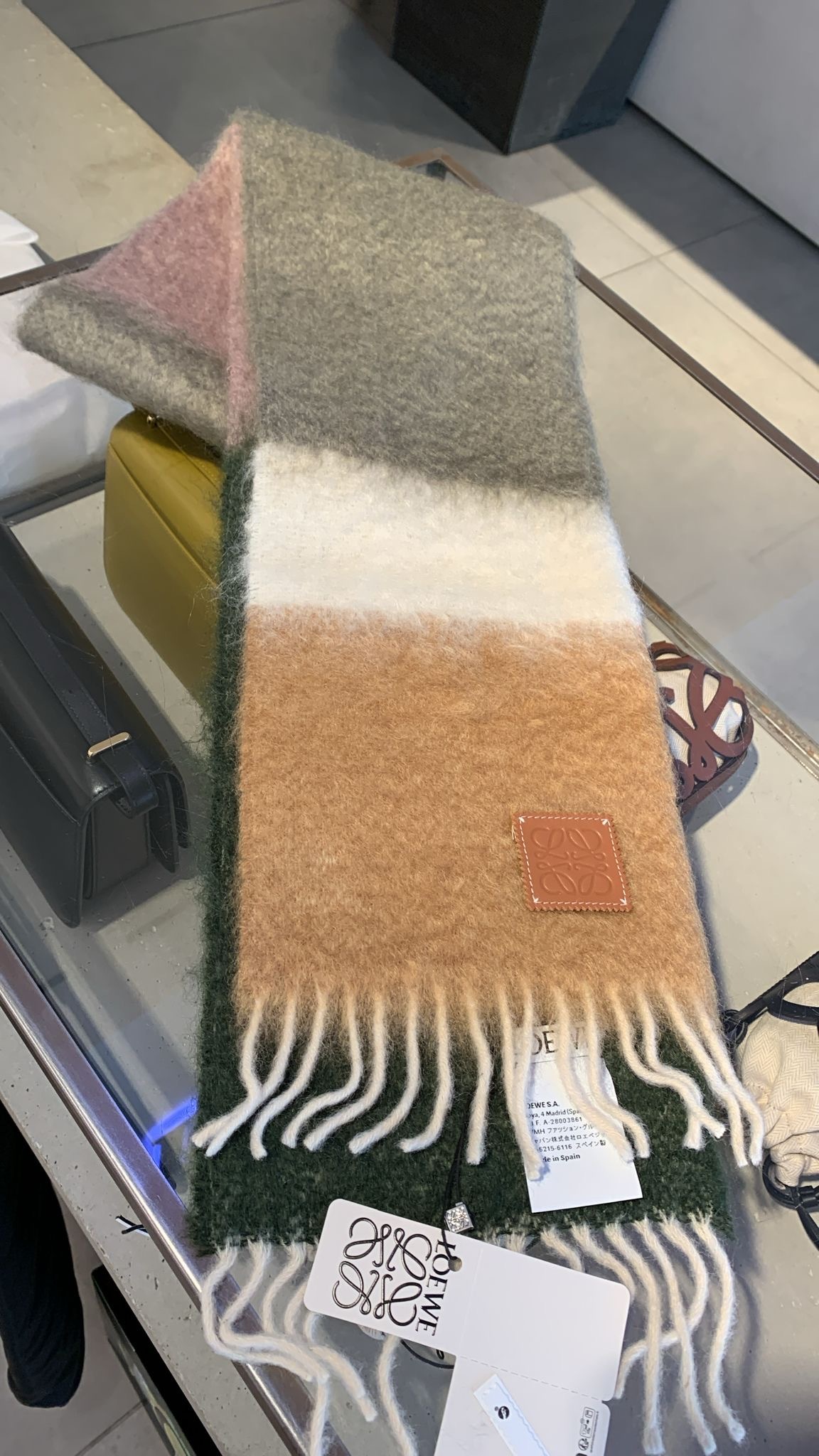 Outlet Loewe Stripe Scarf