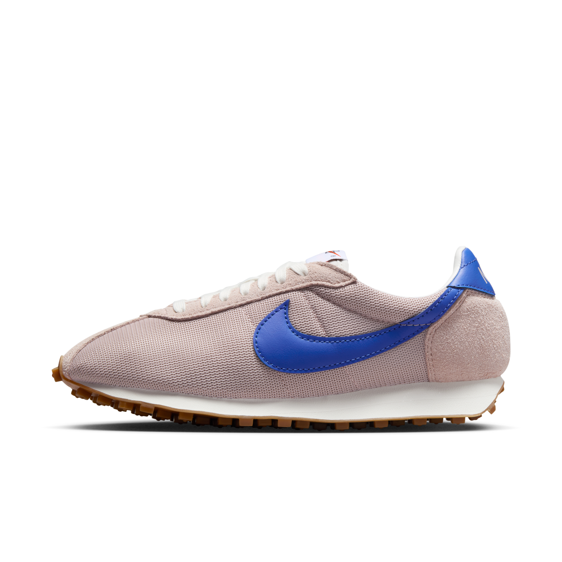 女鞋 NIKE W LD-1000 淡紫皇家藍 鬆餅格紋 復古 麂皮 膠底 休閒 運動鞋【HF3227-602】