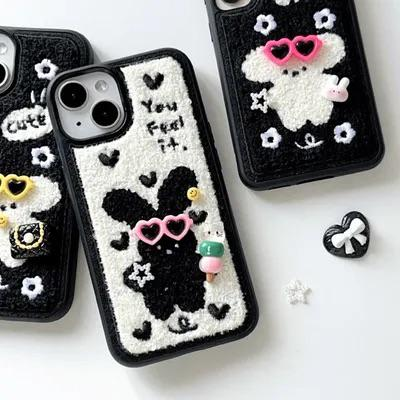DIY毛毛iPhone Case