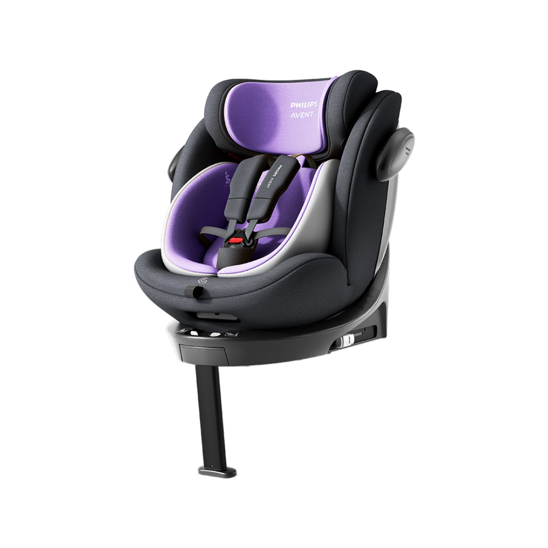 Philips Avent 嬰幼兒汽車安全座椅 ALBA PLUS｜0到12歲｜ISOFIX接口｜i-Size標準|Rugdy Gruad專利防側撞模塊|