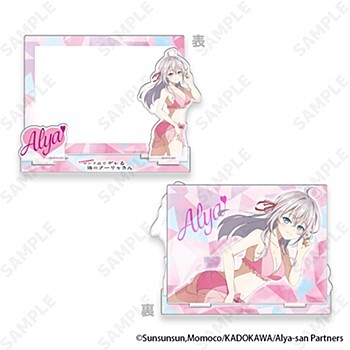 「ACG.GO」「預購」D-techno 不時輕聲地以俄語遮羞的鄰座艾莉同學 亞克力相架