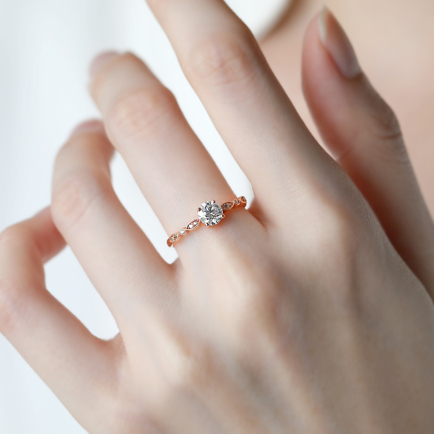 古典美人 — GIA50分鑽石戒指