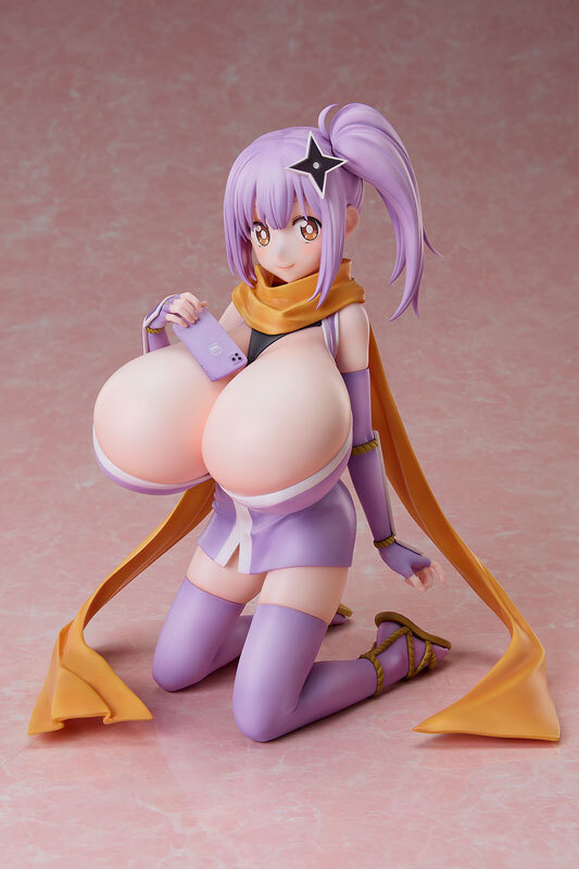 A Ninja and an Assassin Under One Roof Diecut Sticker Satoko Kusagakure Huge‑Breasted Ver.1/4Complete Figure