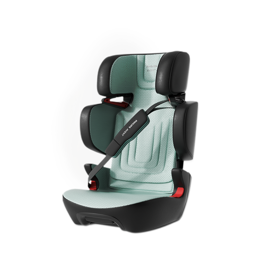 Philips Avent 兒童汽車安全座椅 CATO｜3-12歲｜寬度高度隨意調節｜歐盟認證
