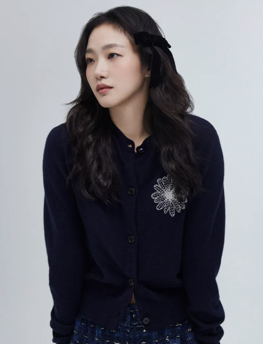 MARDI MERCREDI 印花長袖圓領針織衫