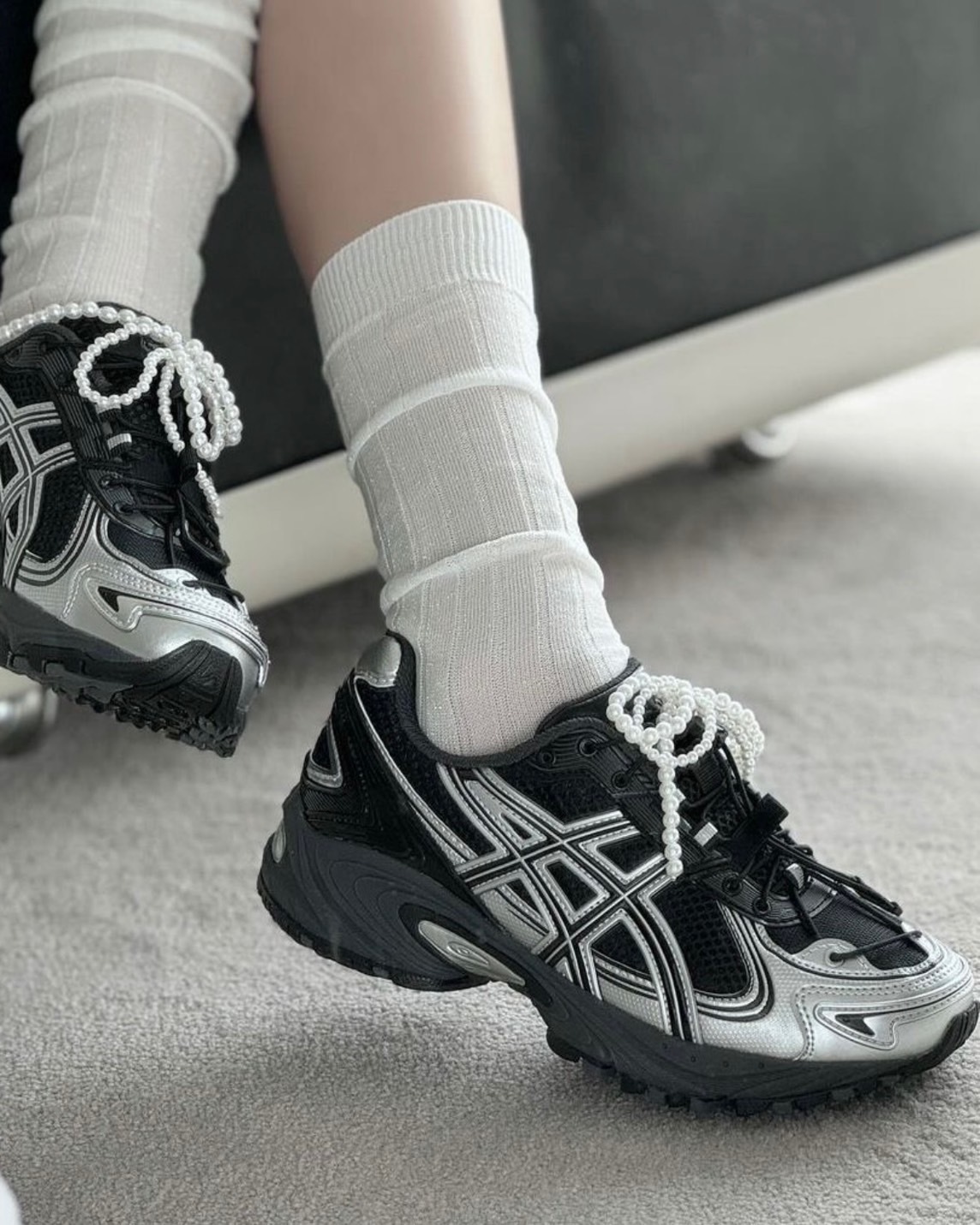 <大降價!!!>ASICS Gel-Kahana TR V4 戶外機能 未來科技 炭黑銀