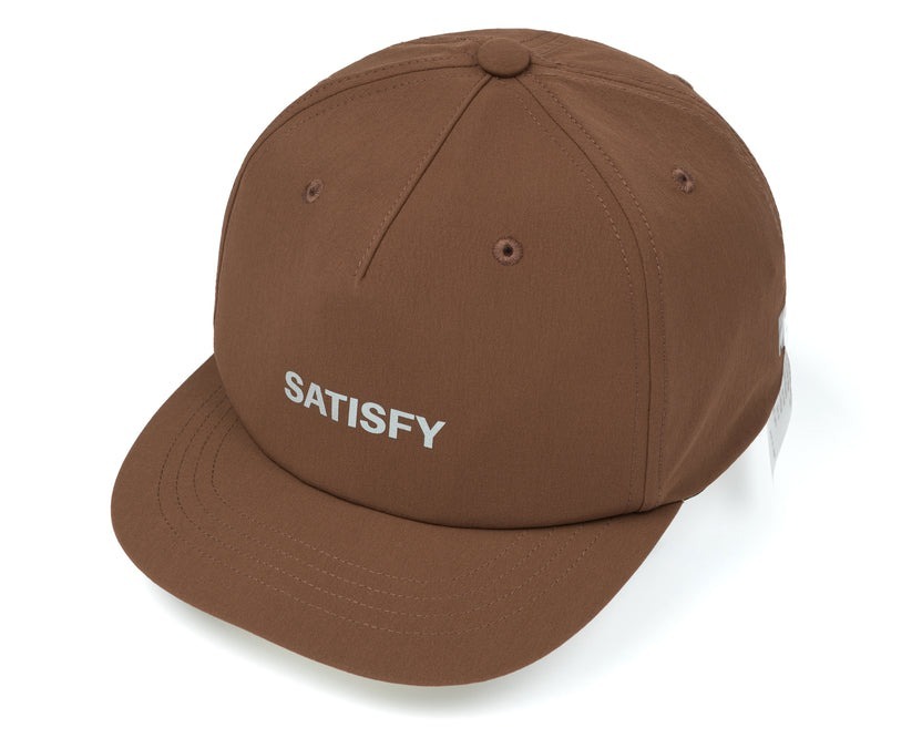 SATISFY｜PeaceShell™ 5-Panel Pinch Cap "Brown"