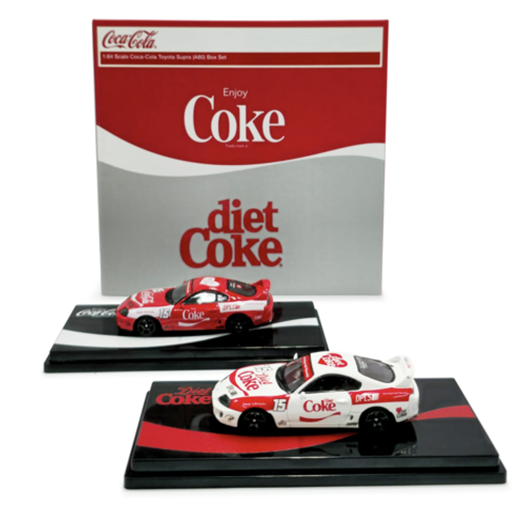 【預訂】INNO Toyota Supra (A80) Coca-cola Box Set
