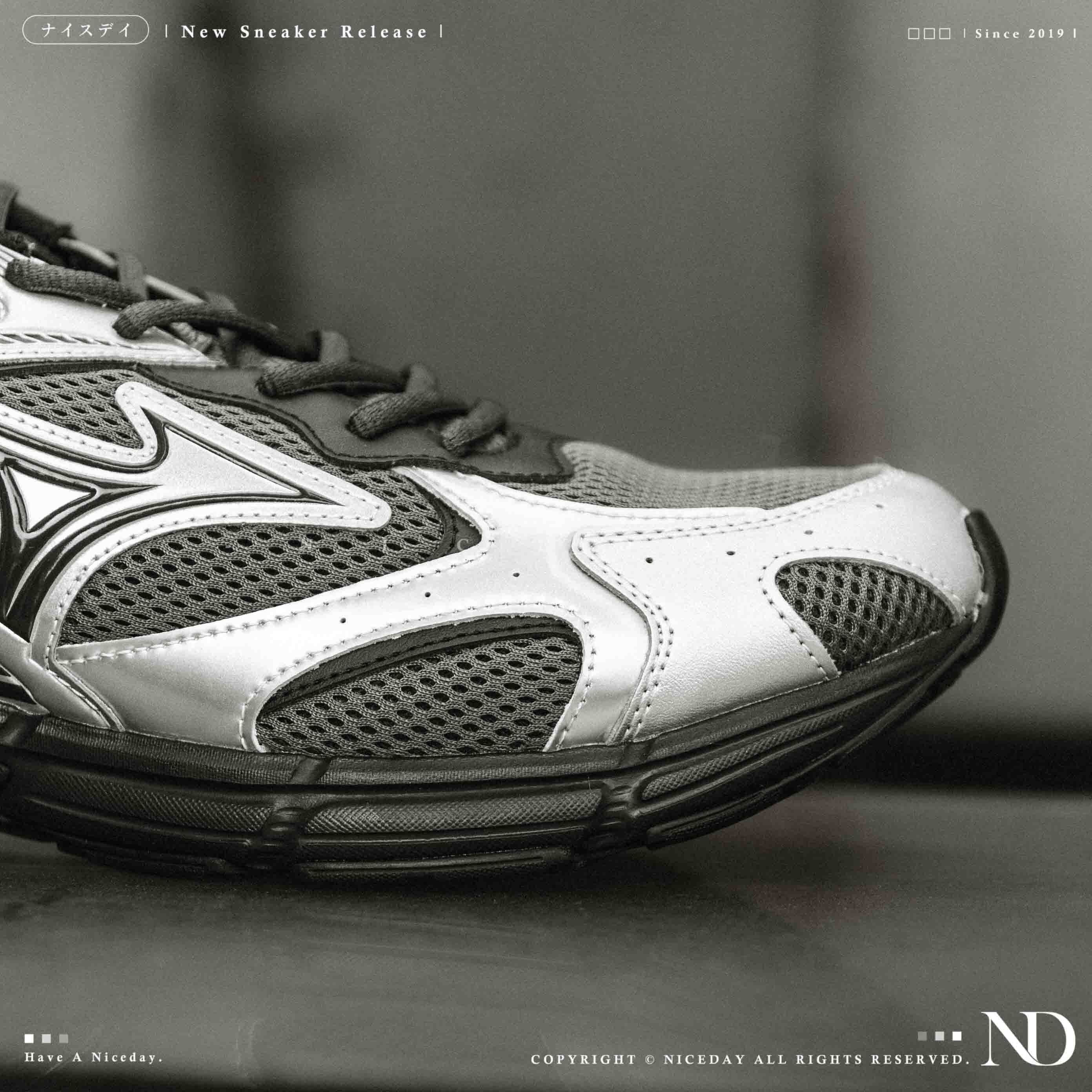 NICEDAY 代購 Mizuno Speed 2K 銀黑 銀 黑銀 灰 灰銀 慢跑鞋 機能 男女鞋 D1GH222919