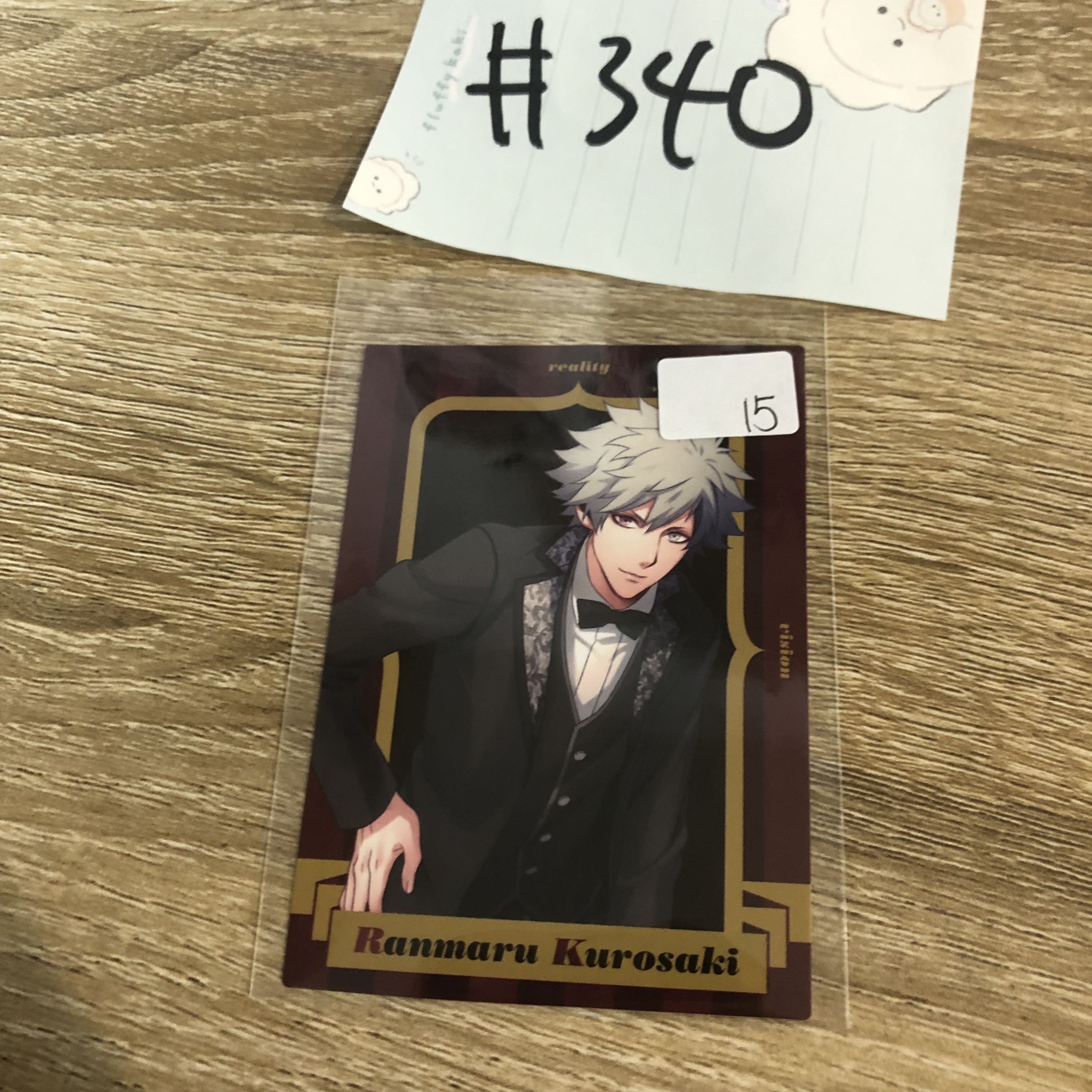 歌之王子殿下 蘭丸 小卡#340