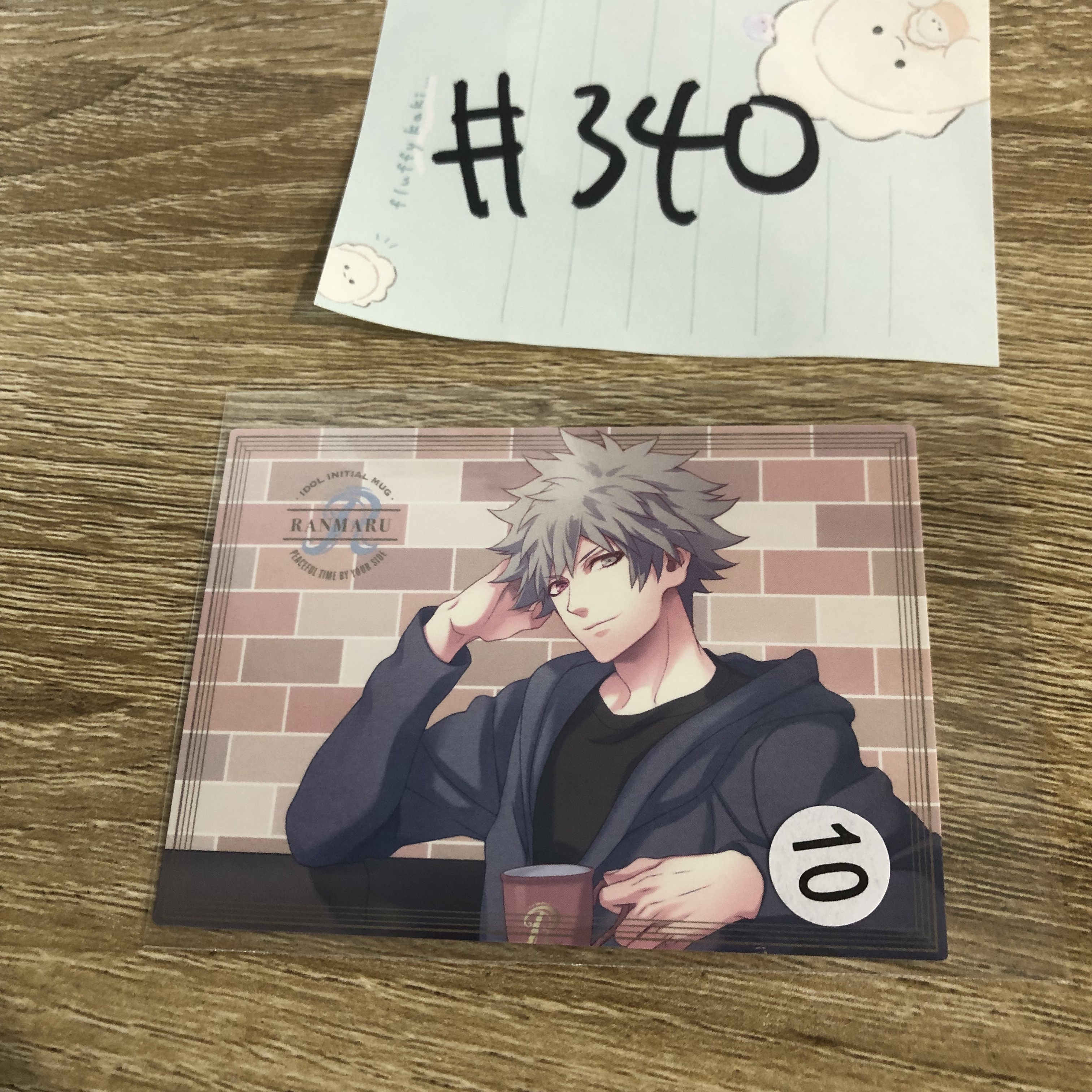 歌之王子殿下 蘭丸 小卡#340