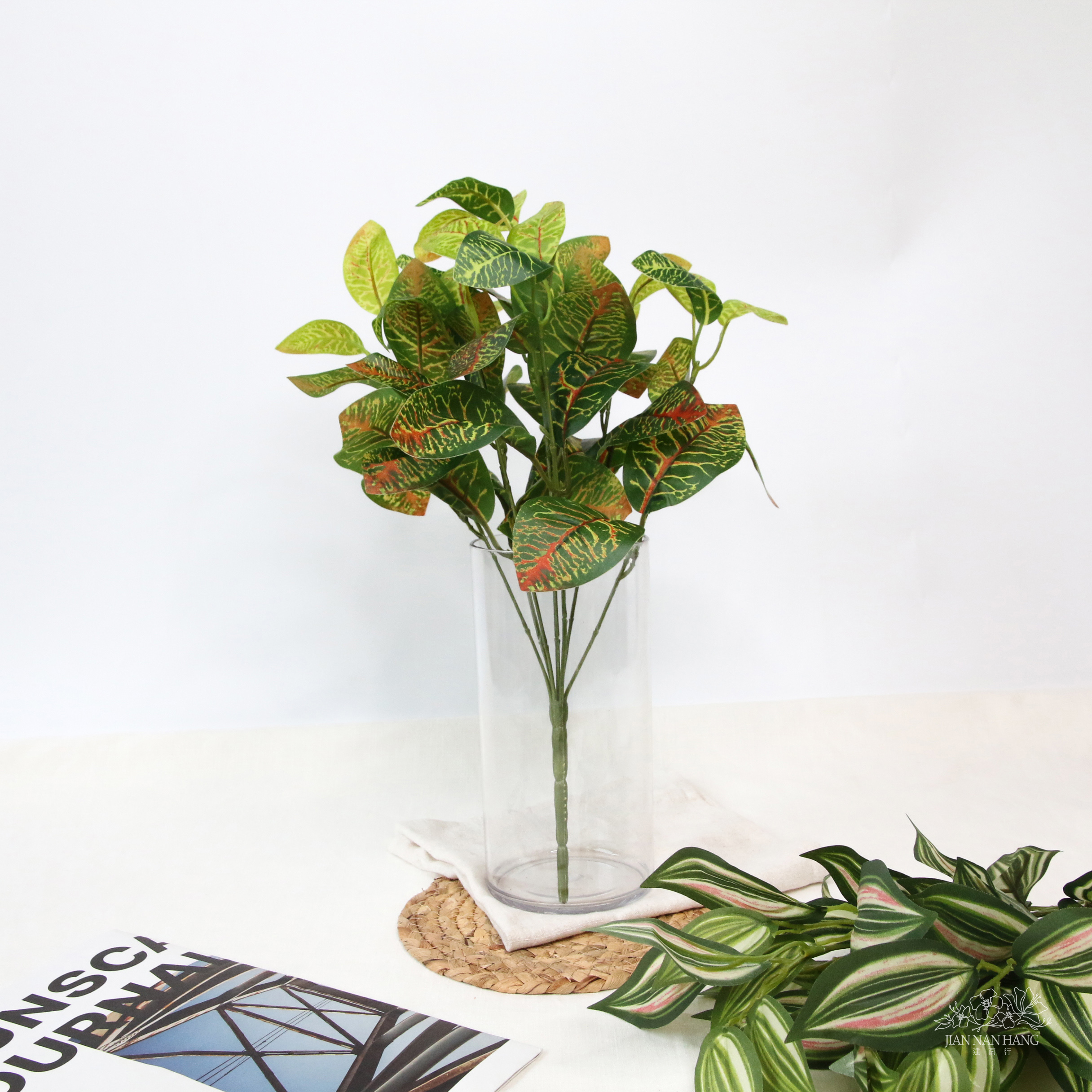 人造葉 7頭七彩葉