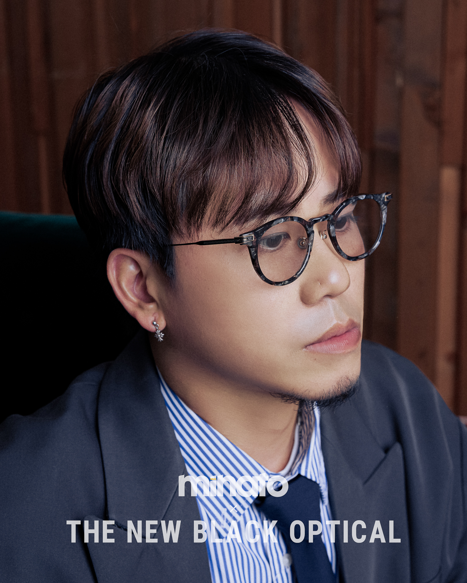 Minato TV Andy哥 配戴住 Filton X Minato X The New Black Optical 「A1 」