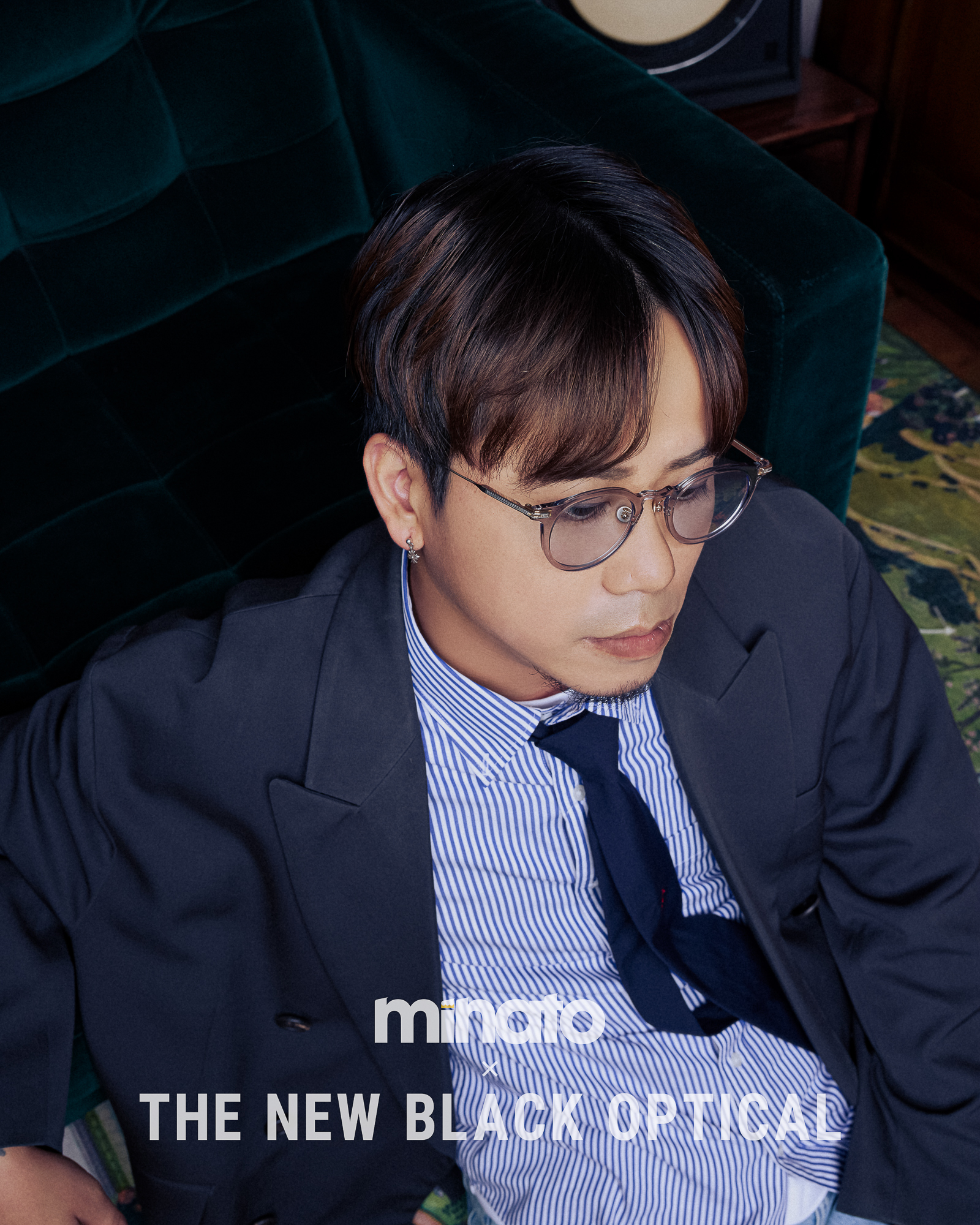 Minato TV Andy哥 配戴住 Filton X Minato X The New Black Optical 「A1 」