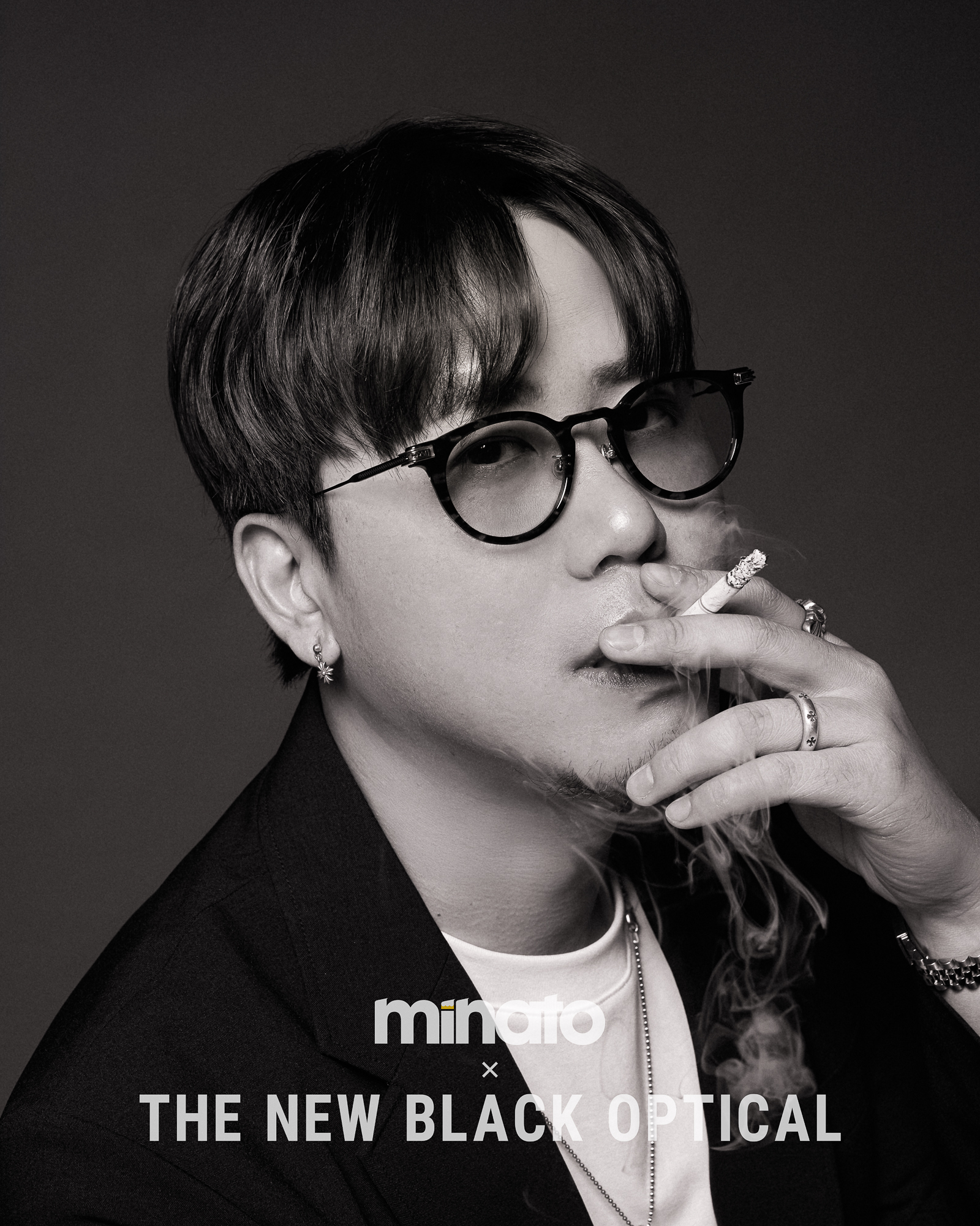 Minato TV Andy哥 配戴住 Filton X Minato X The New Black Optical 「A1 」