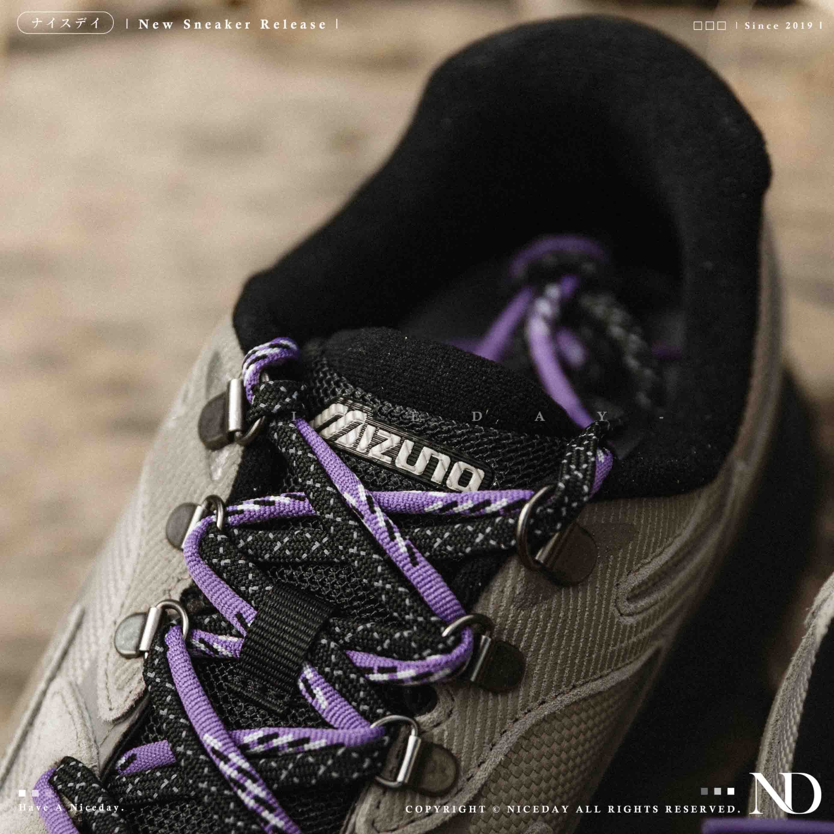 NICEDAY 代購 MIZUNO RACER S 卡其 棕色 軍綠 紫 登山 機能 美津濃 中性 鞋款 D1GH263502