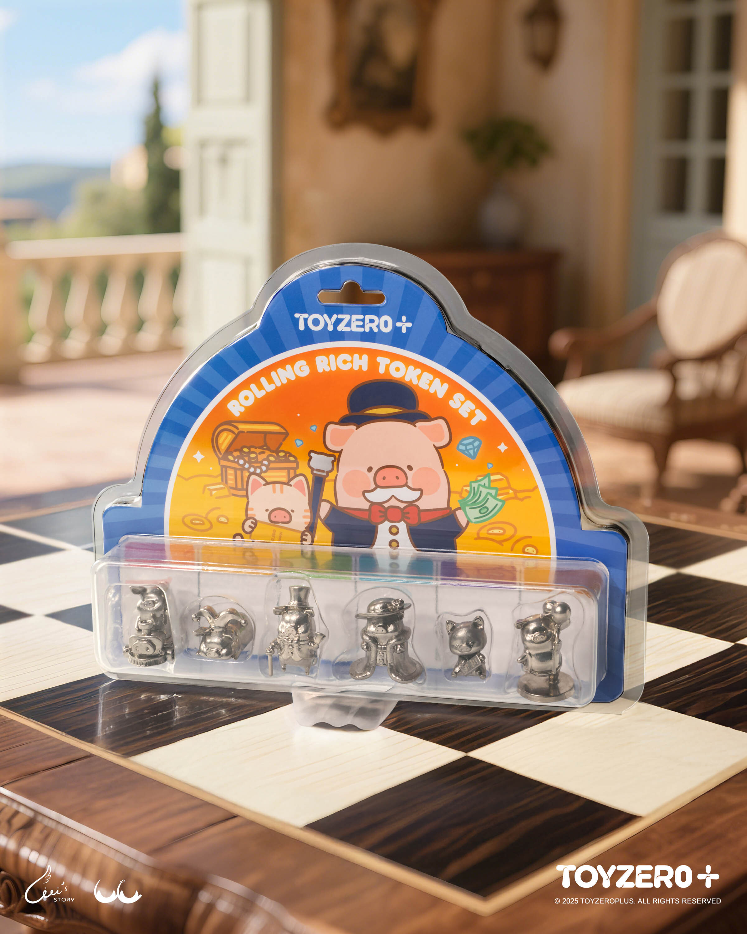 罐頭豬LuLu - 富豬行動棋子套組