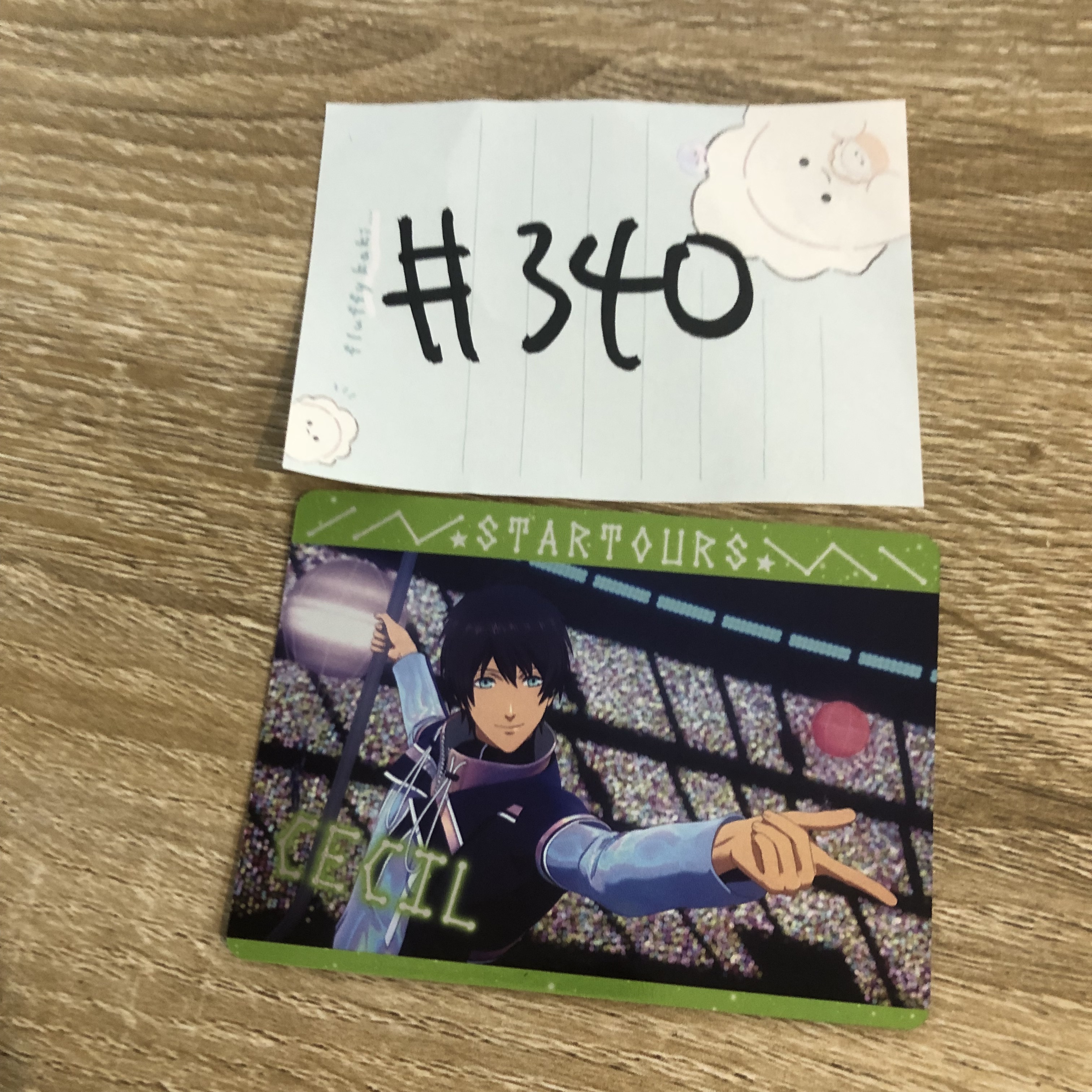 歌之王子殿下  CECIL 小卡#340