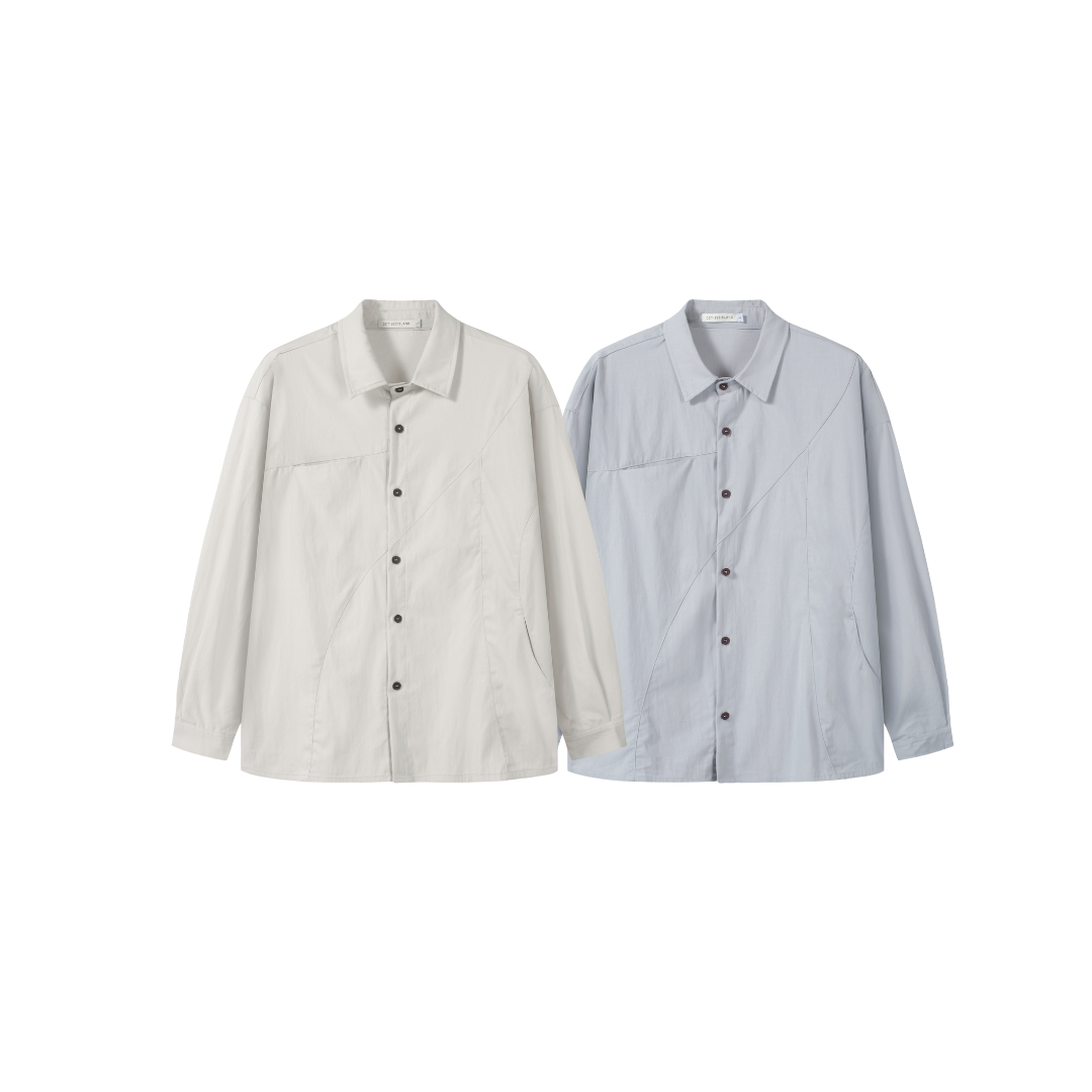OurPick Split LS Shirt 分割長袖襯衫 2色