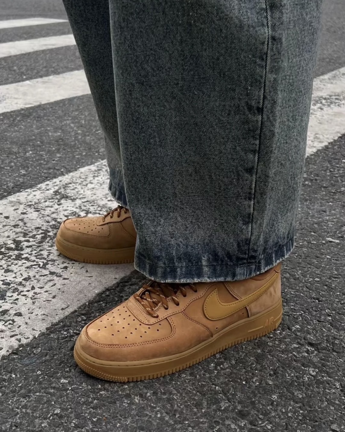 熱銷捕貨>>Nike Air Force 1 Low Wheat 麂皮 焦糖底 小麥色