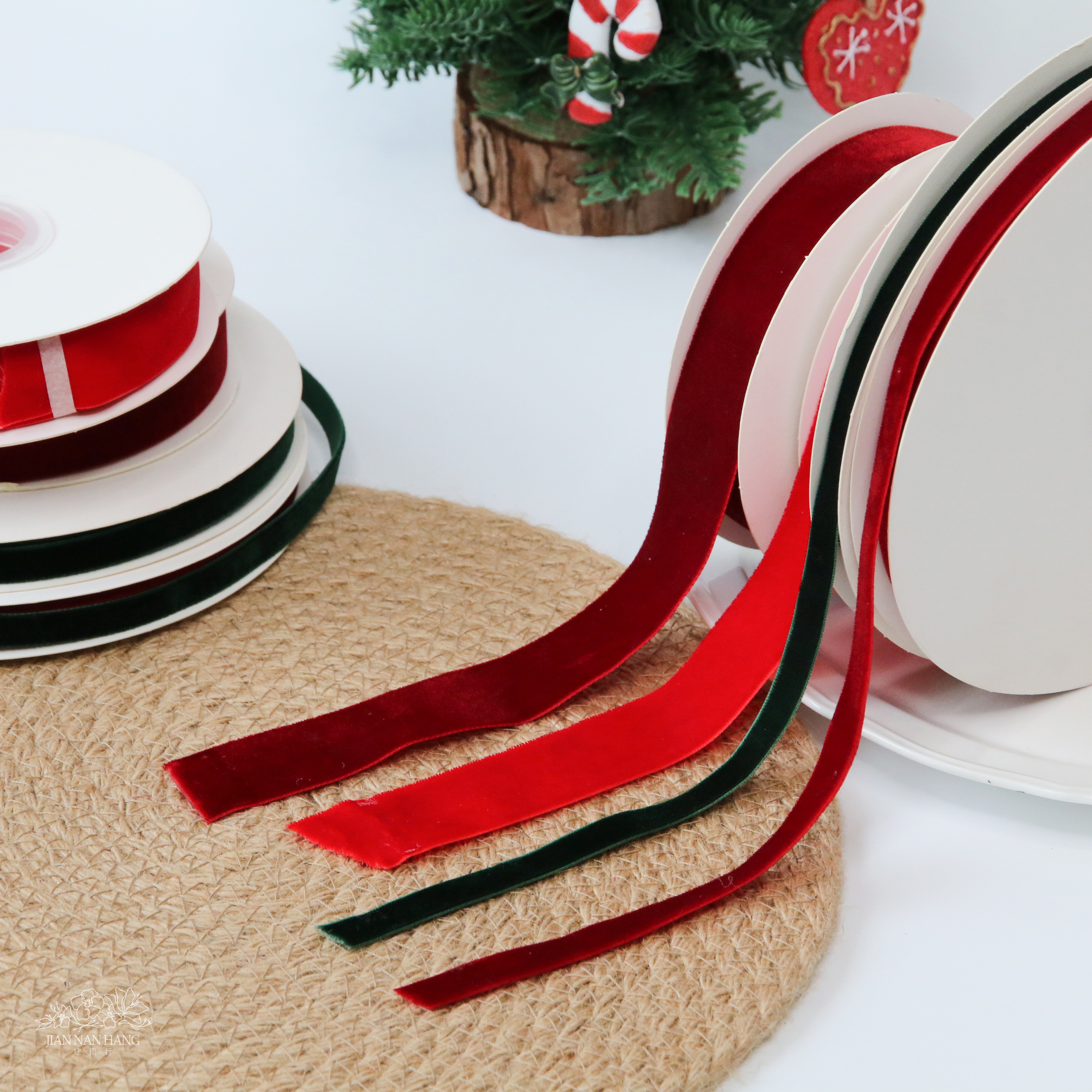 包裝 麂皮絨布緞帶 4款