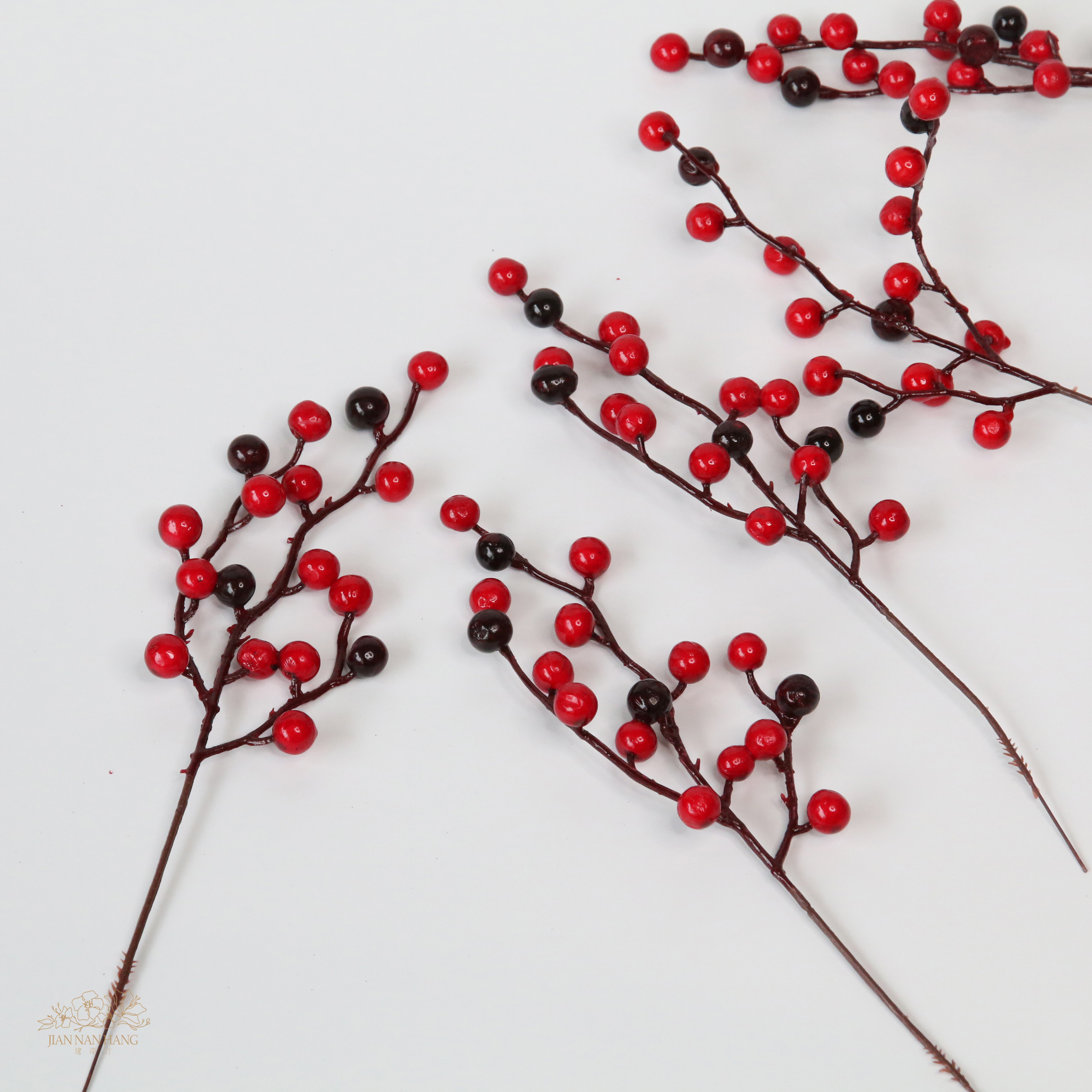 人造果 紅果花插