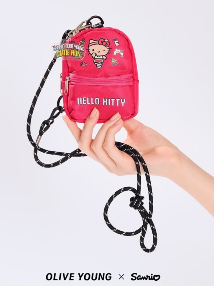 韓國OliveYoung x Sanrio三麗鷗 韓國限定聯名 KITTY小書包