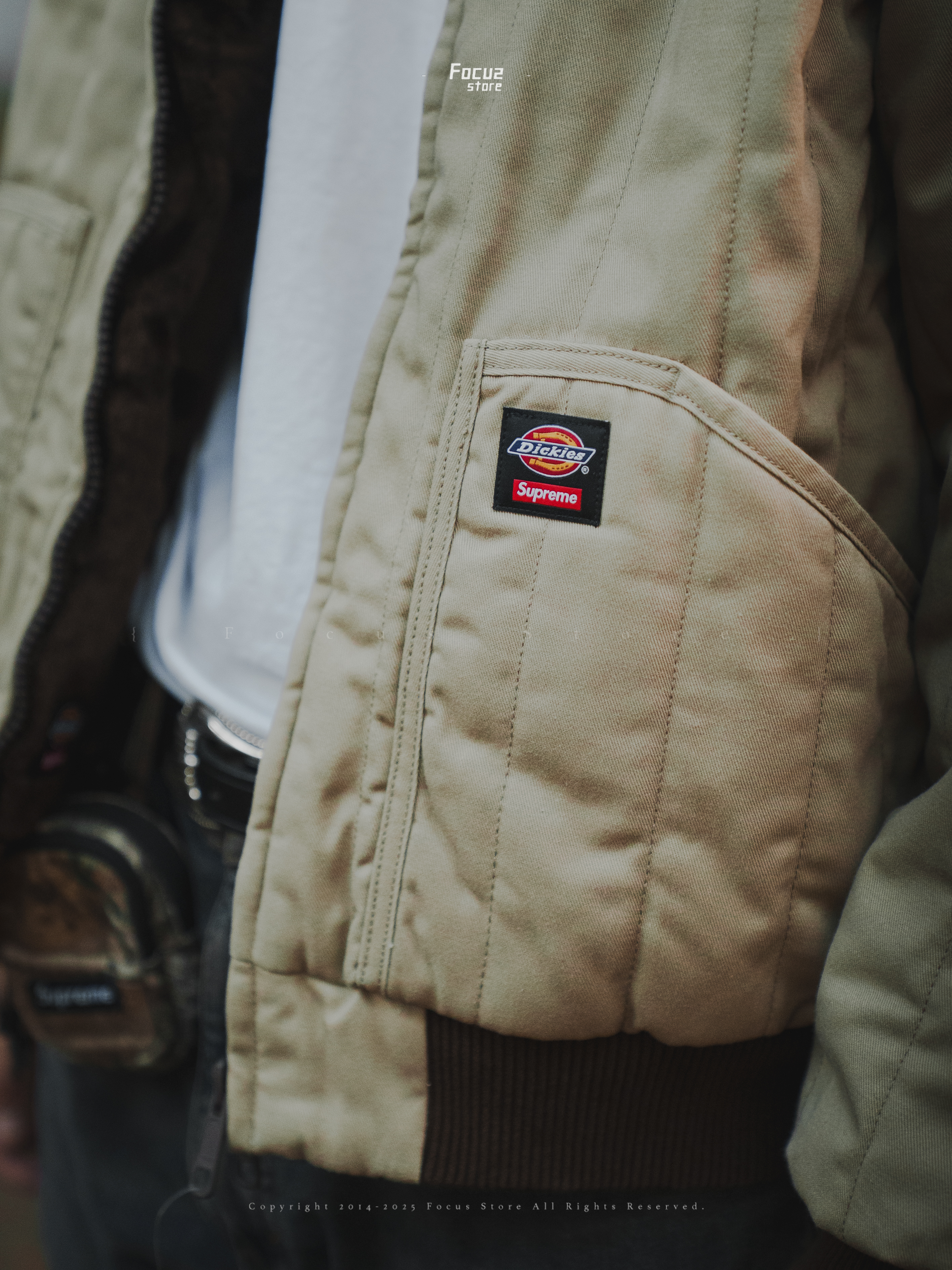 Focus Store】現貨秒發Supreme x Dickies Reversible Quilted