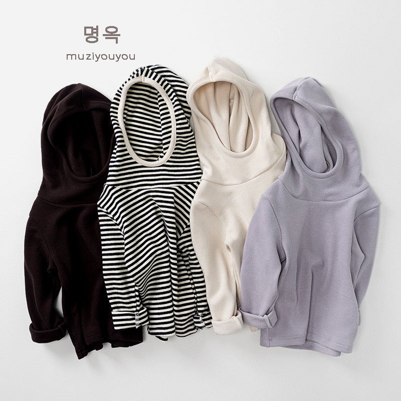 四色奧利絨連帽上衣