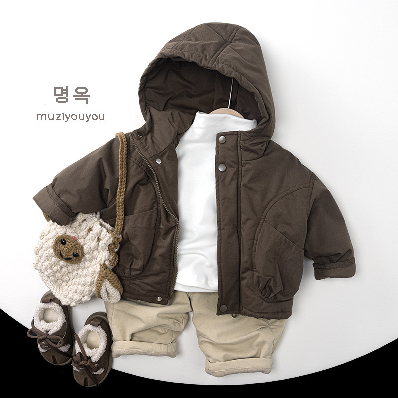 秋冬保暖夾棉外套