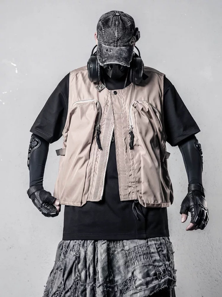 𝙏𝙀𝘾𝙃𝙒𝙀𝘼𝙍 沙丘廢土機能無袖馬甲