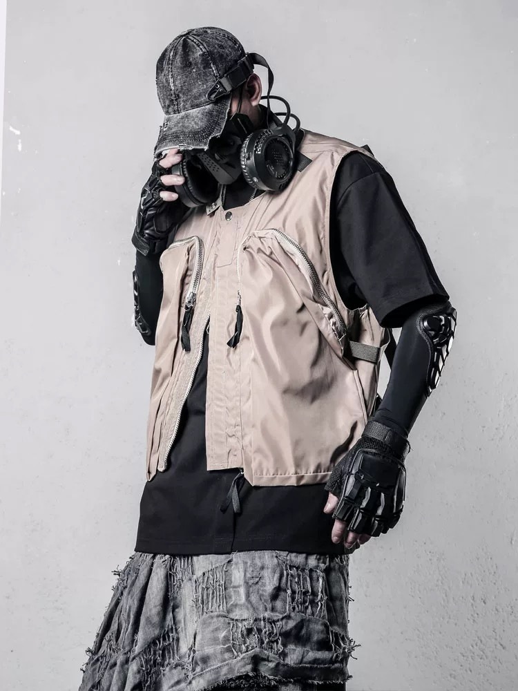 𝙏𝙀𝘾𝙃𝙒𝙀𝘼𝙍 沙丘廢土機能無袖馬甲