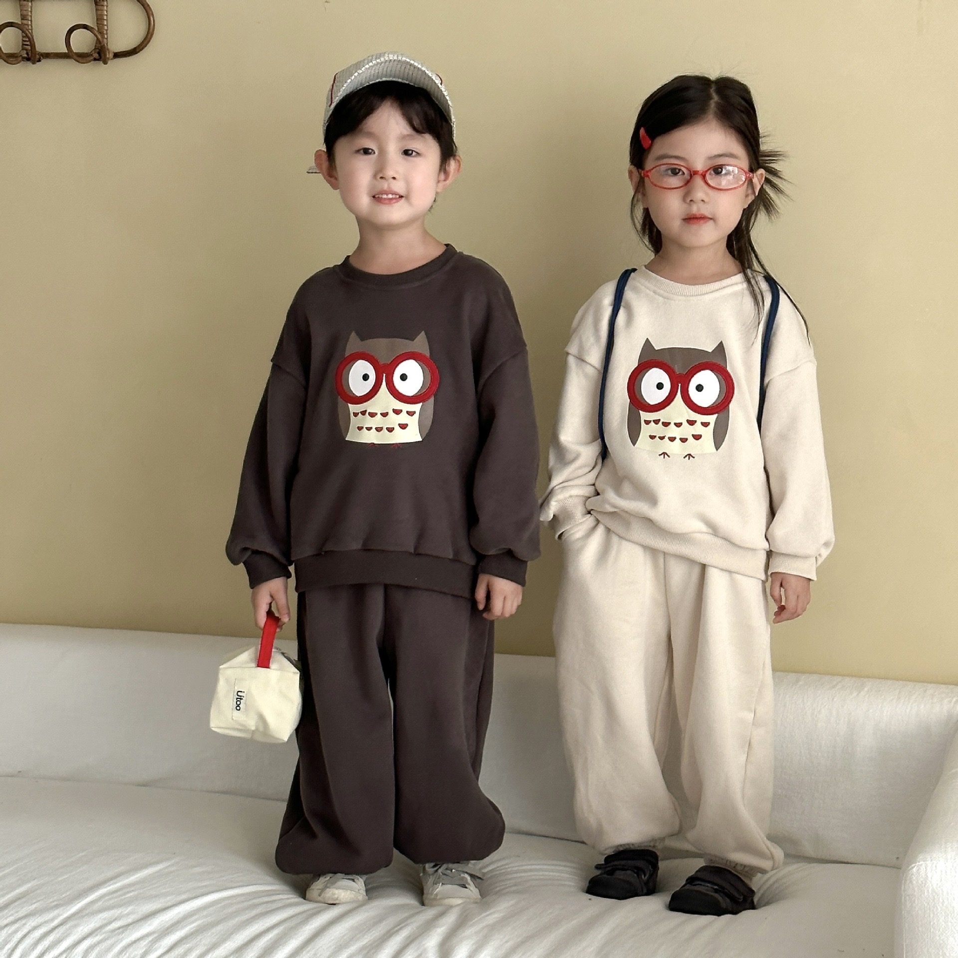 大眼睛貓頭鷹套裝