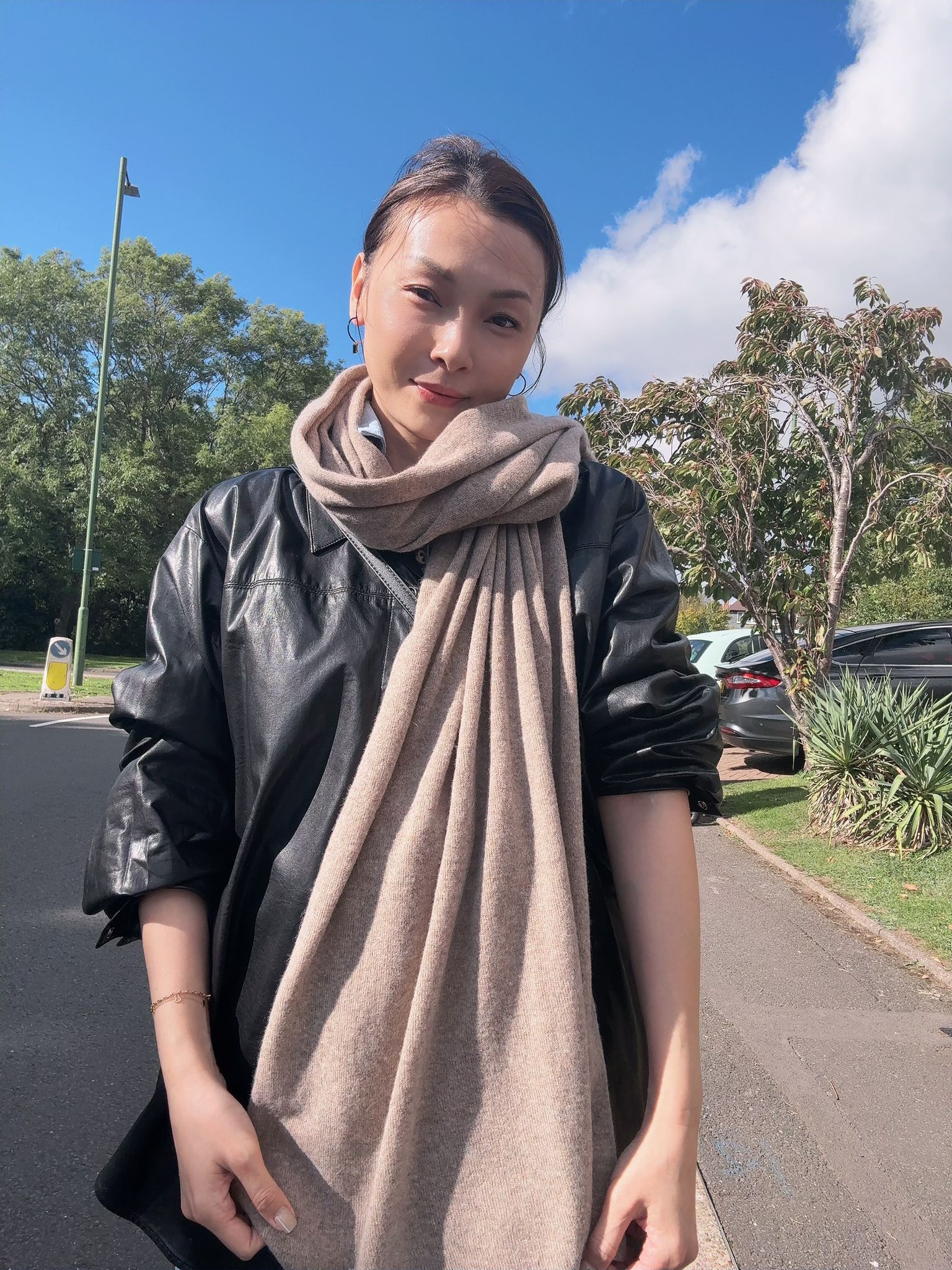 英國代購 (獨立訂單)-BIANCO & BLU  Wool Blend Scarf Made in Italy 🎄香港現貨🎄