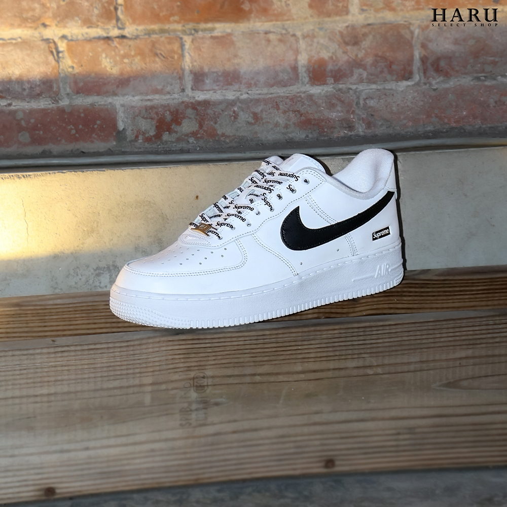 聯名款 SUPREME X NIKE AIR FORCE 1 LOW 黑白/白黑 CU9225-002-102