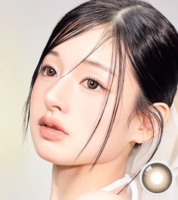 [月拋] OLOLA Siren 1 Month Amber Brown｜月拋彩妝隱形眼鏡｜每盒1片
