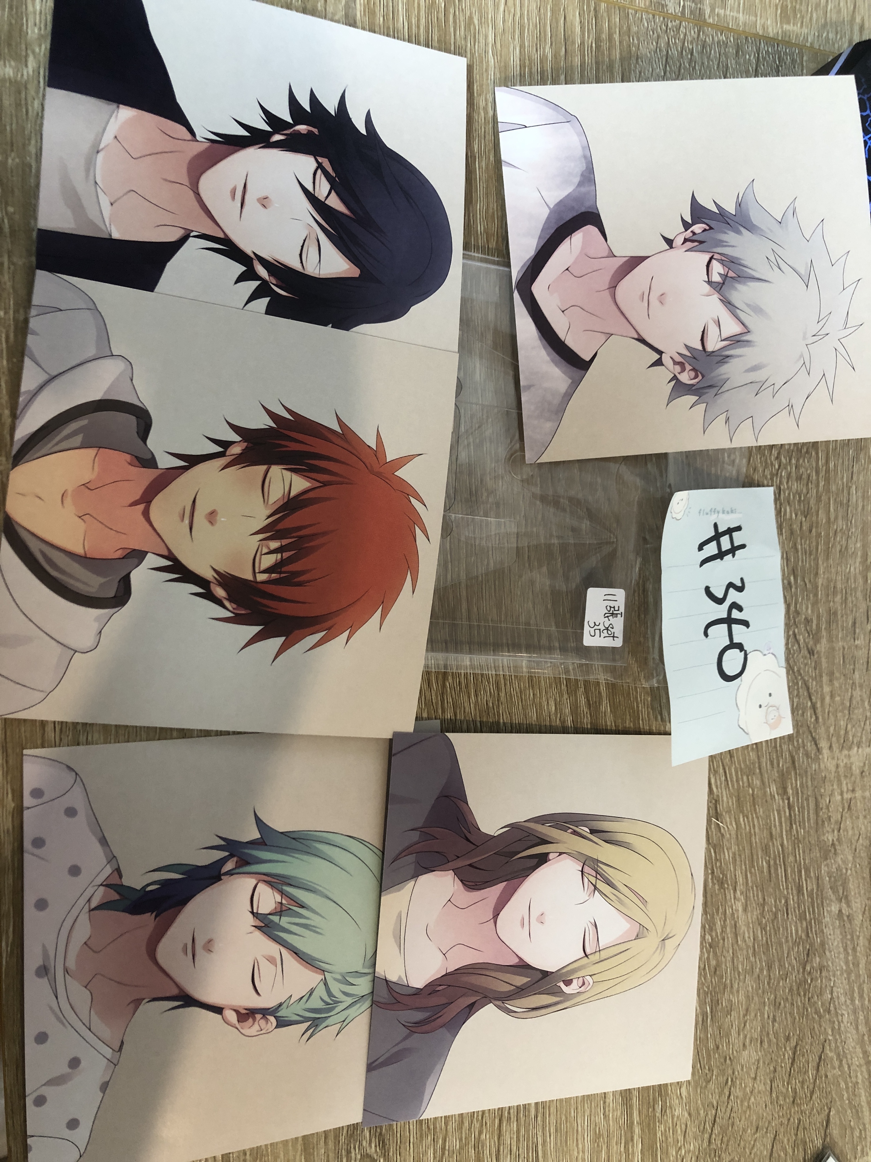 歌之王子殿下 紙品 SET 11張#340