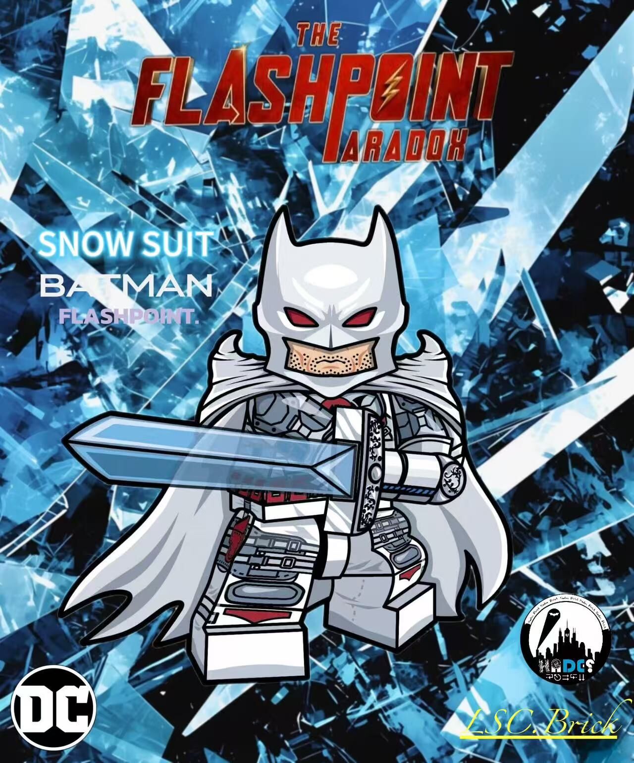 [LSC X Hades][Preoder] Flashpoint Batman [PADprinted]