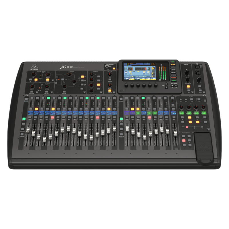 Behringer X32 40-Input Digital Mixer | Flagship Console with 25 Faders