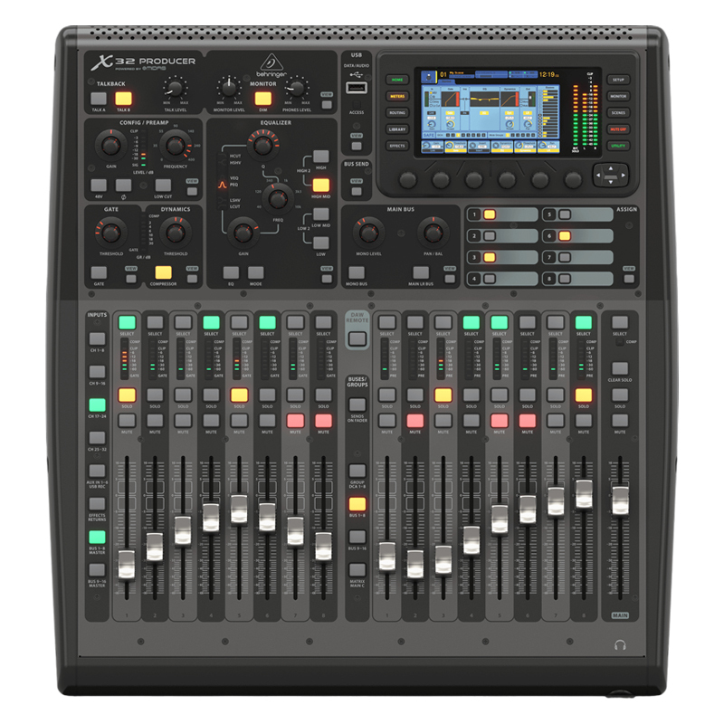Behringer X32 Producer｜桌上型數位混音台