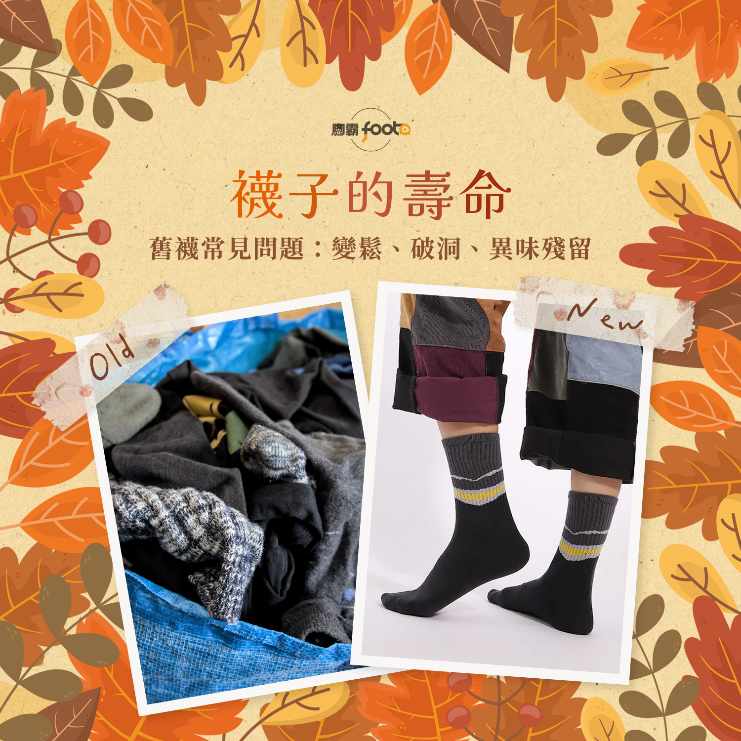 襪子的壽命