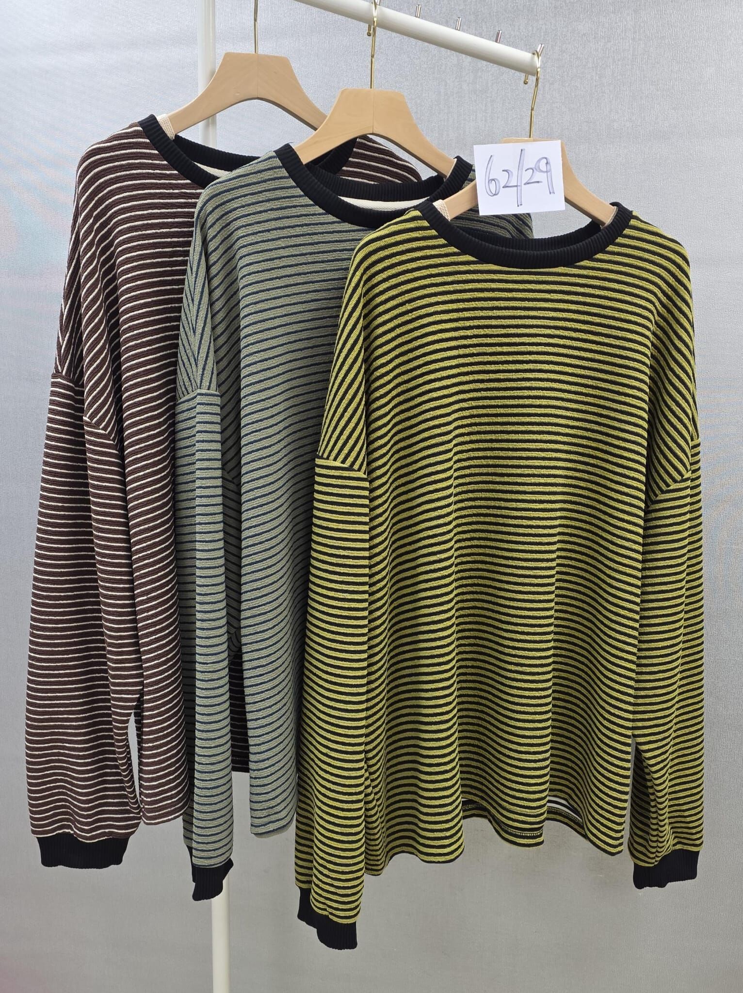 Cf616  橫間鬆身tee  胸62  長29