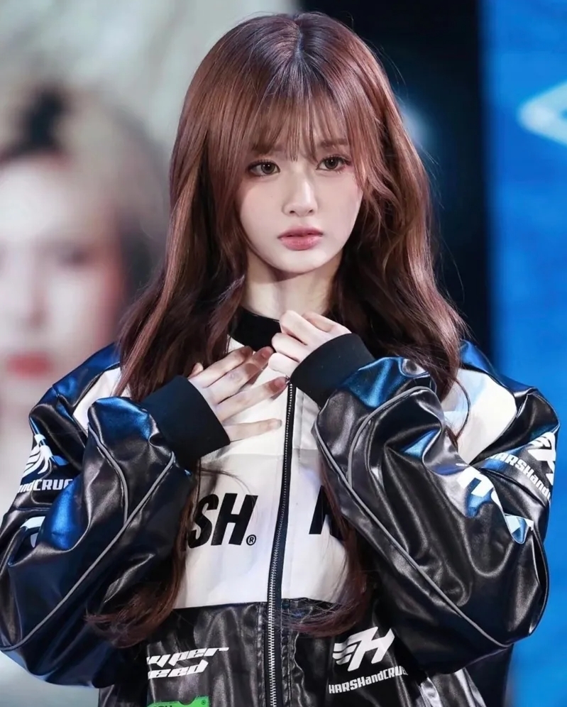 <劉知珉/雪允/伯賢同款!!> Karina同款 Harsh And Cruel HACR 賽車風 皮革 復古 皮外套 4色