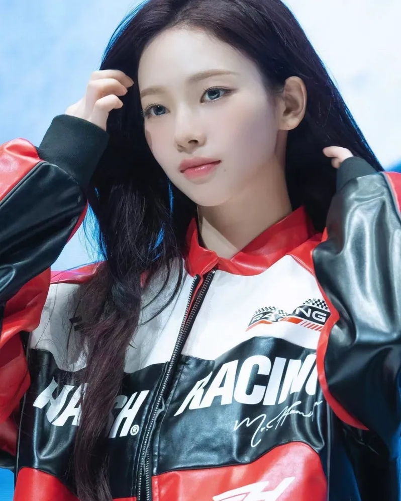 <劉知珉/雪允/伯賢同款!!> Karina同款 Harsh And Cruel HACR 賽車風 皮革 復古 皮外套 4色