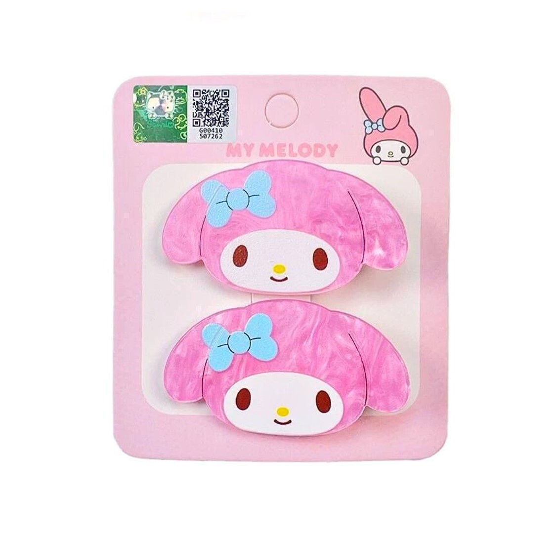 MY MELODY Sanrio |幻彩貝殼紋髮夾套裝