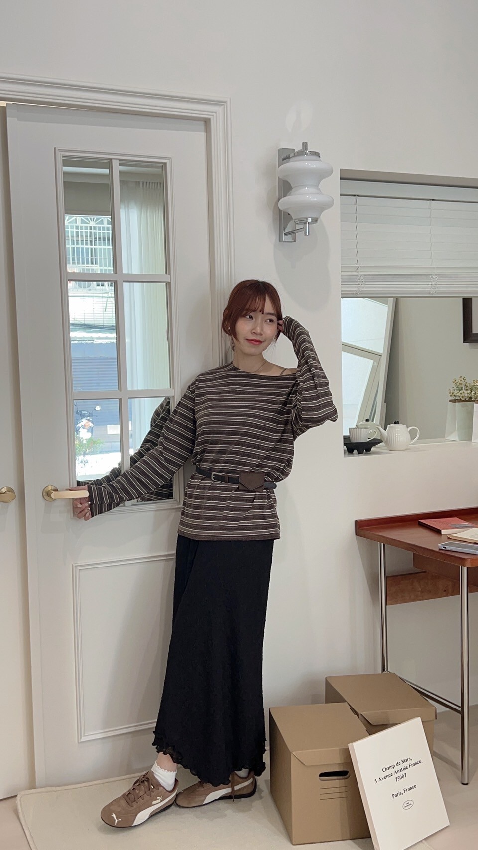 仙女雙層不規則蕾絲裙 2colors